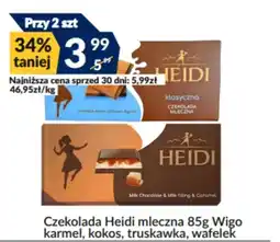 Sużyw Czekolada Heidi mleczna oferta