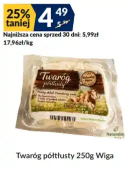 Sużyw Twaróg półtłusty Wiga oferta
