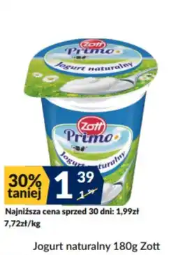 Sużyw Jogurt naturalny Zott oferta