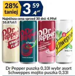 Sużyw Dr Pepper puszka oferta