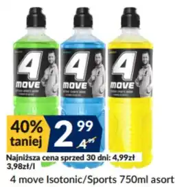 Sużyw 4 move Isotonic/Sports oferta