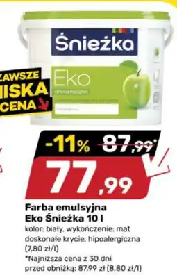 Bricomarche Farba Śnieżka oferta