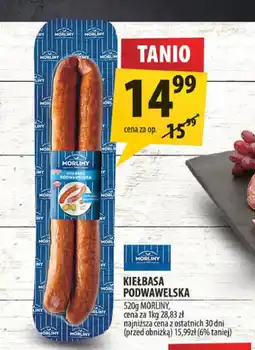 Arhelan Kiełbasa podwawelska Morliny oferta