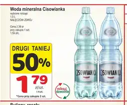 Marketvita Woda mineralna Cisowianka niegazowana oferta