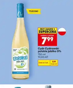 Biedronka Cydr Cydrowski oferta