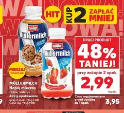 Kaufland Napój mleczny Müllermilch o smaku czekolada-karmel-ciastko oferta