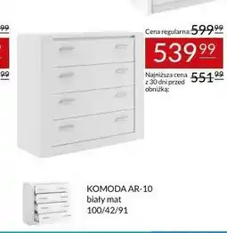 Abra Komoda Arti AR-10 biały mat oferta