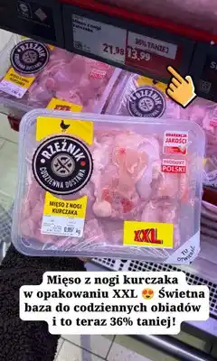 Lidl Mięso z nogi kurczaka Rzeźnik XXL oferta