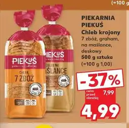 Kaufland Chleb krojony na maślance Piekuś oferta