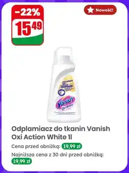 Dino Odplamiacz do tkanin Vanish Oxi Action White oferta