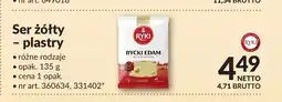Makro Ser żółty plastry Rycki Edam Ryki oferta