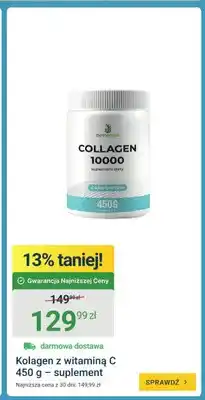 ERLI Kolagen z witaminą C Betterme 10000 suplement diety oferta