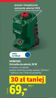 Lidl Ostrzałka do wierteł Parkside oferta