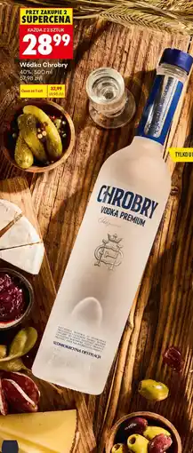 Biedronka Wódka Chrobry oferta