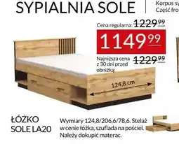 Abra Łóżko Abra Meble Sole LA20 oferta