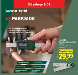 Lidl Suwmiarka cyfrowa Parkside oferta