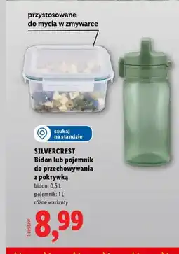 Lidl Bidon Silvercrest oferta