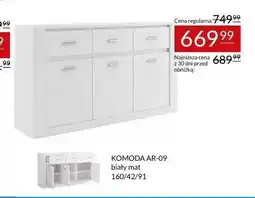 Abra Komoda Arti AR-09 biały mat oferta