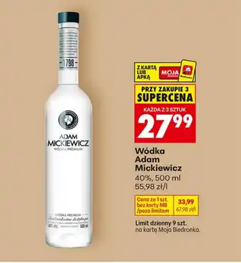 Wódka Adam Mickiewicz