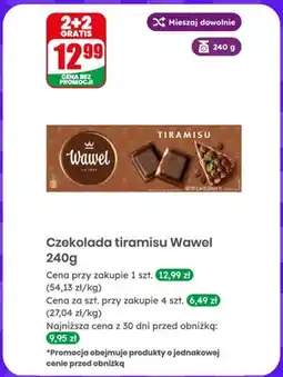 Dino Czekolada tiramisu Wawel oferta