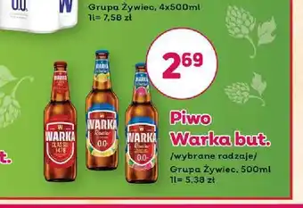 Bliski Piwo bezalkoholowe Warka Radler oferta