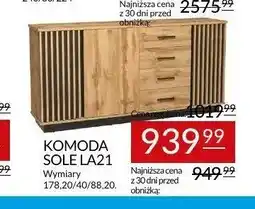 Abra Komoda Abra Meble Sole LA21 oferta