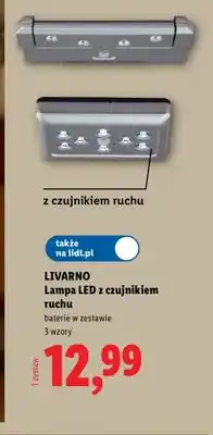 Lidl Lampa LED z czujnikiem ruchu Livarno oferta
