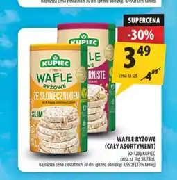 Arhelan Wafle ryżowe Kupiec ze słonecznikiem oferta