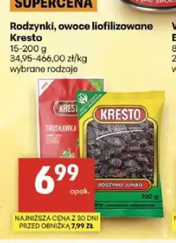 Delikatesy Centrum Owoce liofilizowane truskawka Kresto oferta
