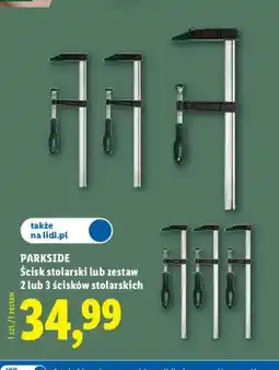 Lidl Ściski stolarskie Parkside 2-pak oferta