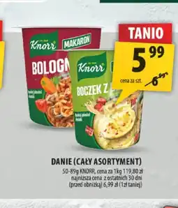 Arhelan Danie Makaron Bolognese Knorr oferta