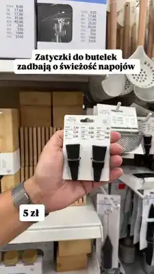 Pepco Zatyczki do butelek Pepco Home oferta
