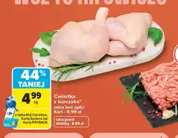 Carrefour Ćwiartka z kurczaka Carrefour oferta