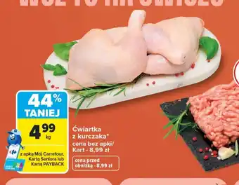 Carrefour Ćwiartka z kurczaka Carrefour oferta