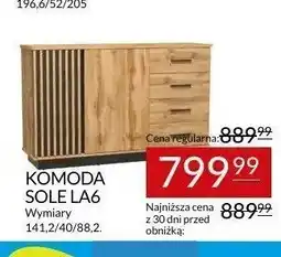 Abra Komoda Abra Meble Sole LA6 oferta