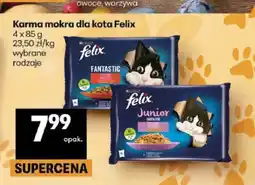 Delikatesy Centrum Karma mokra dla kota Felix Fantastic 4-pak oferta