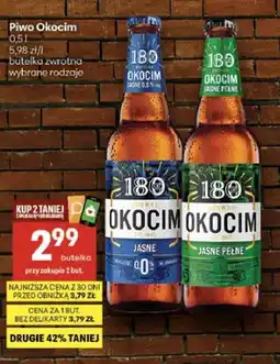 Delikatesy Centrum Piwo bezalkoholowe Okocim Jasne oferta