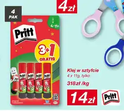 KiK Klej w sztyfcie Pritt 4-pak oferta