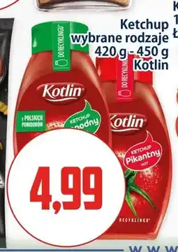 Kupiec Ketchup Kotlin łagodny oferta