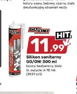 Bricomarche Silikon sanitarny GO/ON! oferta