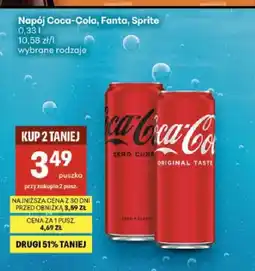 Delikatesy Centrum Napój Coca-Cola oferta