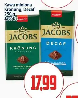 Kupiec Kawa mielona Jacobs Decaf oferta