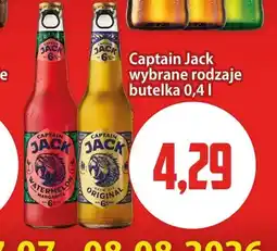 Kupiec Piwo Captain Jack Watermelon Margarita oferta