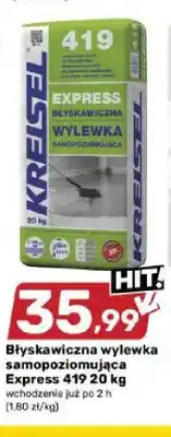Bricomarche Błyskawiczna wylewka samopoziomująca Express 419 Kreisel oferta
