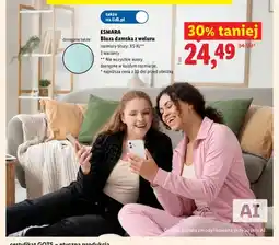 Lidl Bluza damska z weluru ESMARA oferta