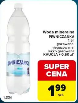 Globi Woda niegazowana Piwniczanka oferta