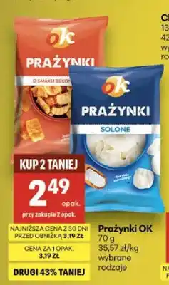 Delikatesy Centrum Prażynki OK o smaku bekonu oferta