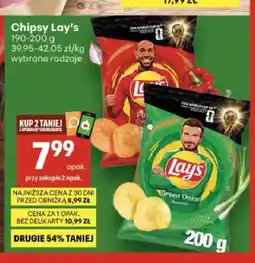Delikatesy Centrum Chipsy Lay's Green Onion oferta