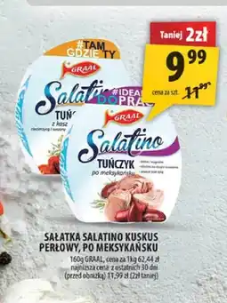 Arhelan Sałatka Salatino z tuńczykiem kuskus perłowy Graal oferta