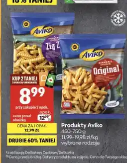Delikatesy Centrum Frytki Aviko Zig Zag oferta